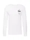 LEVI''''S Shirt ''''LS GRAPHIC TEE - B'''' weiß / grau