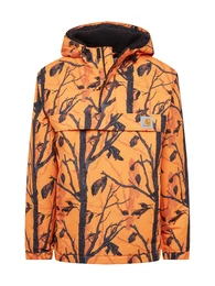 Windbreaker ''''Nimbus Pullover'''' orange / dunkelgrün