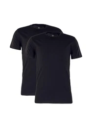 LEVI'S T-Shirt Slim 2 Pack Crewneck schwarz