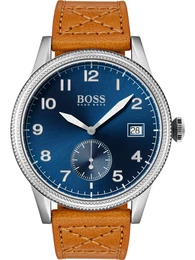 Casual Uhr blau / braun
