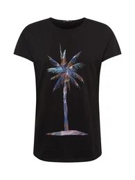 Shirt ''''Colored Palms MSN'''' schwarz