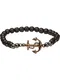 Hafen-Klunker Armband grau