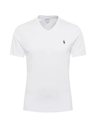 T-Shirt blau / weiß