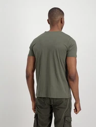 ALPHA INDUSTRIES T-Shirt oliv/wei