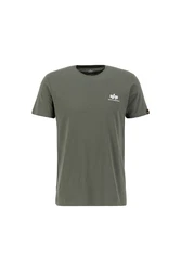 ALPHA INDUSTRIES T-Shirt oliv/wei