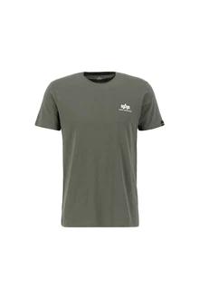 ALPHA INDUSTRIES T-Shirt oliv/wei