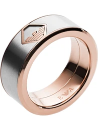 Emporio Armani Ring rosegold / silber