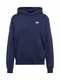 Nike Sportswear Majica ''''Club''''  temno modra / bela