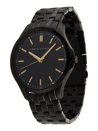 Analoguhr gold / schwarz