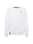 ALPHA INDUSTRIES Sweatshirt rot/schwarz/wei