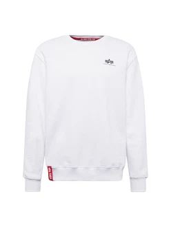 ALPHA INDUSTRIES Sweatshirt rot/schwarz/wei ALPHA INDUSTRIES Sweatshirt rot/schwarz/wei