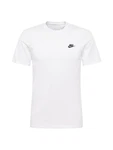 Nike Sportswear T-Shirt 'Club' schwarz/weiß