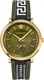 VERSACE Uhr ''''Greca Edition'''' weiß / gold / khaki / schwarz