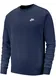 Nike Sportswear Sweatshirt 'Club Fleece' marine / wei