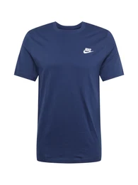 T-Shirt 'Club' navy / wei