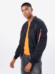 ALPHA INDUSTRIES Jacke 'MA-1' schwarz