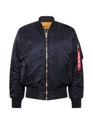 ALPHA INDUSTRIES Jacke 'MA-1' schwarz