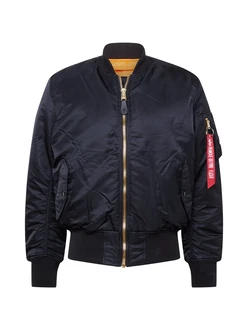 ALPHA INDUSTRIES Jacke 'MA-1' schwarz