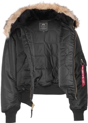 ALPHA INDUSTRIES Jacke rot/schwarz/weiß