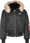 ALPHA INDUSTRIES Jacke rot/schwarz/weiß