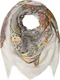 CODELLO Šála ''''FOLK DREAMS''''  šedá / mix barev / bílá