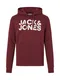 JACK & JONES Hoodie beere