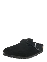 BIRKENSTOCK Hausschuh 'Boston' schwarz
