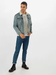 LEVI'S T-Shirt Slim 2 Pack Crewneck graumeliert/weiß