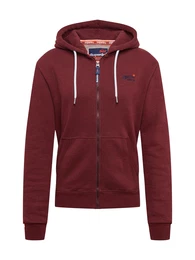 Sweatjacke ''''Orange Label Classic'''' burgunder