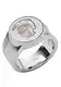 DIESEL Ring ''''DX1202040'''' silbergrau