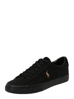Polo Ralph Lauren Sneaker 'Sayer' beige/braun/schwarz/weiß