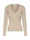 EDITED Svetr 'Alesia'  světle béžová