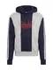 ADIDAS ORIGINALS Sweatshirt ''''Off Court Trefoil'''' grau / dunkelblau