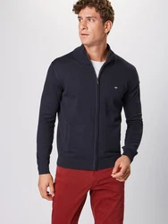 FYNCH-HATTON Strickjacke mit Reißverschluss navy