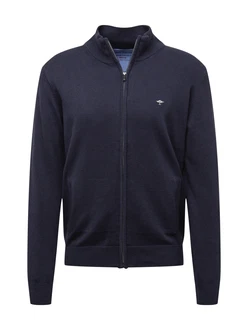 FYNCH-HATTON Strickjacke mit Reißverschluss navy