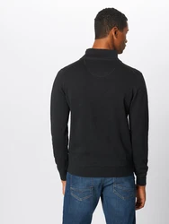 FYNCH-HATTON Strickjacke mit Reißverschluss schwarz