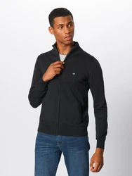 FYNCH-HATTON Strickjacke mit Reißverschluss schwarz