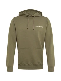 Calvin Klein Jeans Sweatshirt ''''SMALL INSTIT REG HOODIE'''' khaki