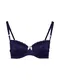 Hunkemöller Podprsenka 'Maya'  modrá