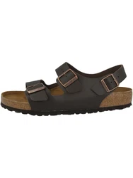 BIRKENSTOCK Sandale 'Milano' dunkelbraun