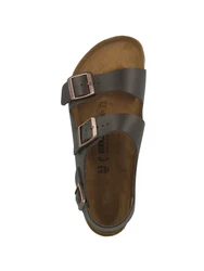 BIRKENSTOCK Sandale 'Milano' dunkelbraun