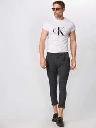 Calvin Klein Jeans T-Shirt stein/schwarz/weiß