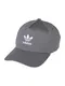 ADIDAS ORIGINALS Cap ''''AC CLSD TRK CRV'''' grau