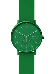 Uhr ''''Aaren'''' grün