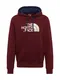 THE NORTH FACE Sweatshirt weinrot / weiß
