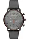 Emporio Armani Chronograph grau / neonorange / schwarz