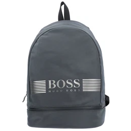 Rucksack dunkelgrau / silber