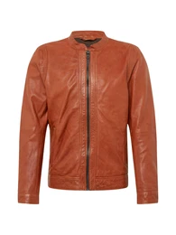 Lederjacke cognac