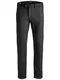 JACK & JONES Hose ''''Marco Connor'''' dunkelgrau / anthrazit / weiß