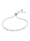 TOMMY HILFIGER Zapestnica  srebrna / transparentna
